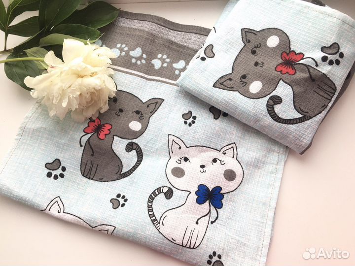 Набор кухонных полотенец 3 шт новый