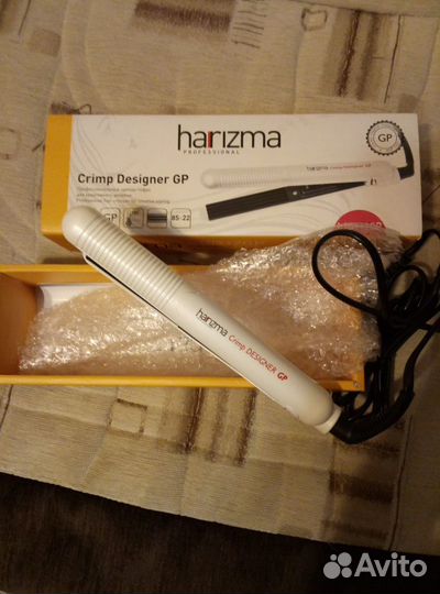 Профессиональные щипцы-гофре harizma