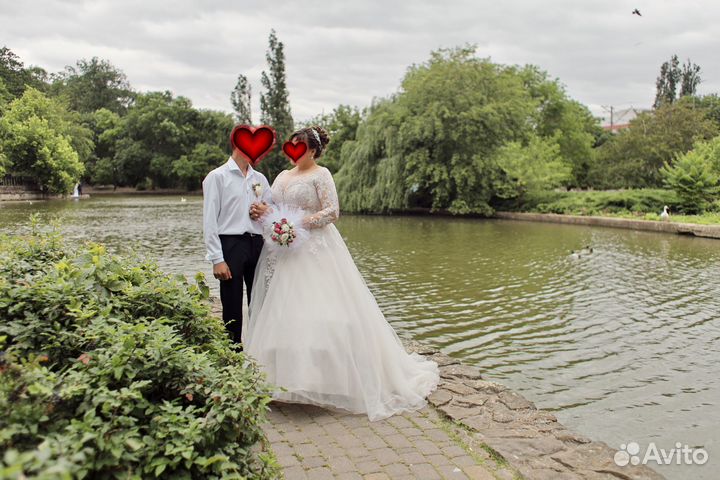 Свадебное платье бу