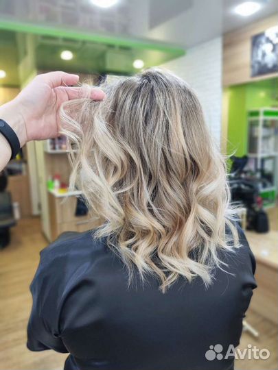 Окрашивание в один тон