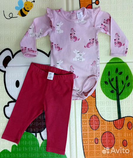 Боди для девочки hm 68