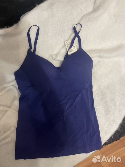 Бесшовная майка с чашечками