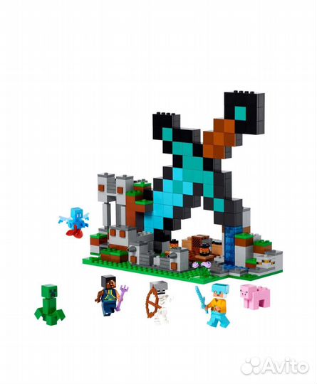 Lego Minecraft 21244 Застава Меча