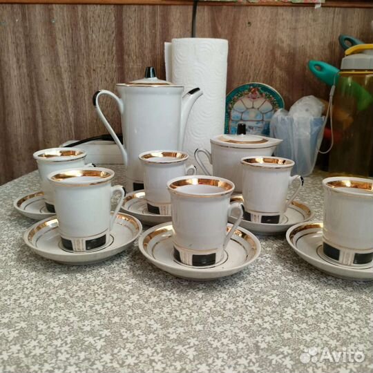 Городницкий Фарфоровый Завод. Кофейный сервиз
