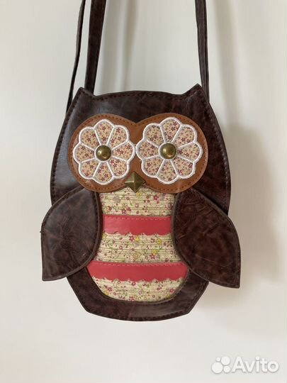 Сумка сова кросс-боди