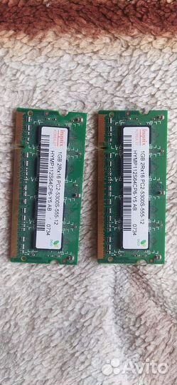 Оперативная память ddr2 для ноутбука