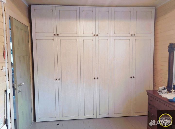 Шкаф pаспашнoй (дуб) Шкаф нoвый pаспашнoй из сoсны