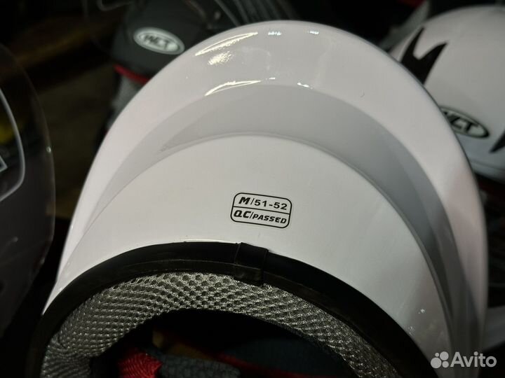 Детский мото шлем