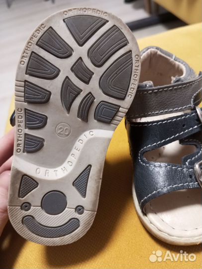 Ортопедические сандали 20 размер новые