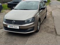 Volkswagen Polo 1.6 MT, 2015, 200 000 км, с пробегом, цена 800 000 руб.
