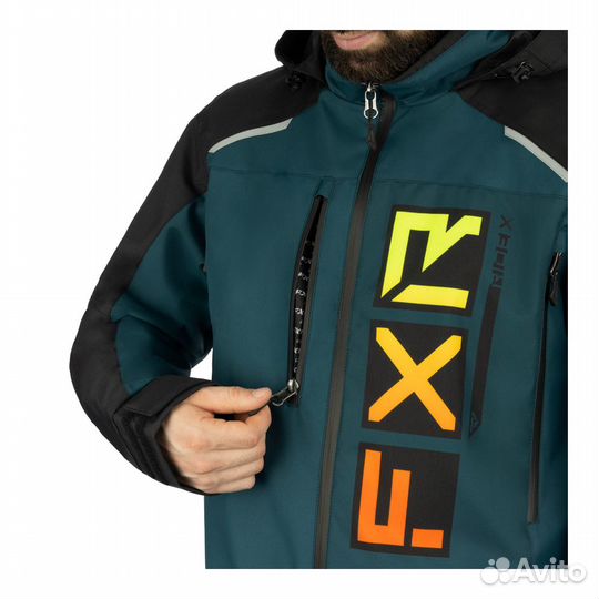 Комбинезон FXR Recruit без утеплителя Black/Drk St