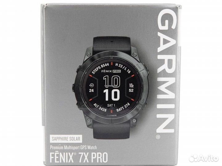 Garmin fenix 7X PRO saphire solar titanium