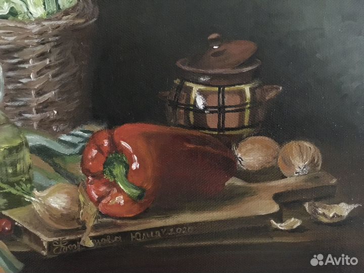 Картина маслом на холсте