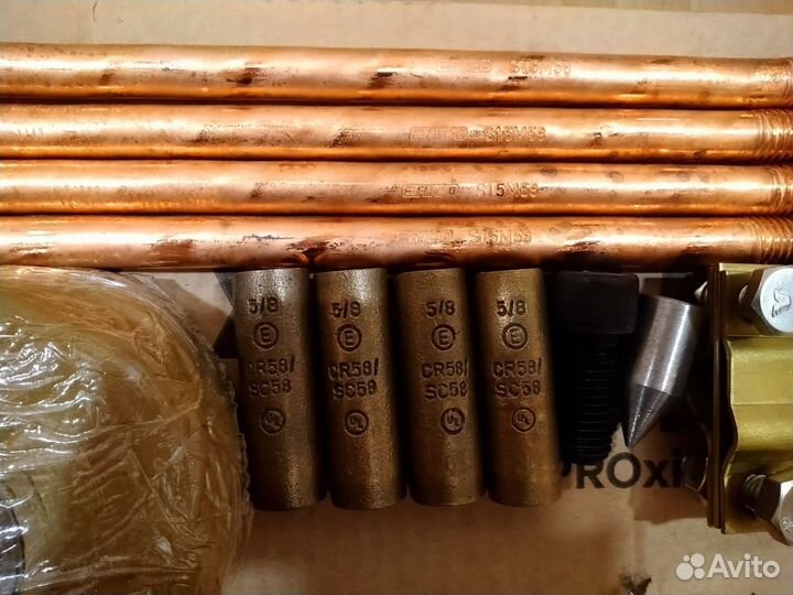 Монтаж контура заземления