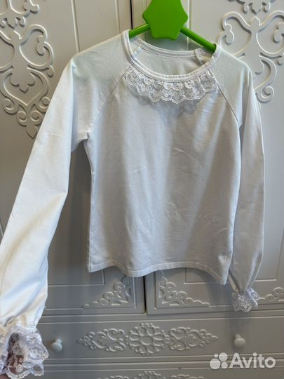 Блузка школьная 140