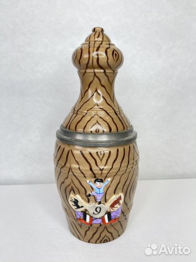 Антикварная фарфоровая кружка 