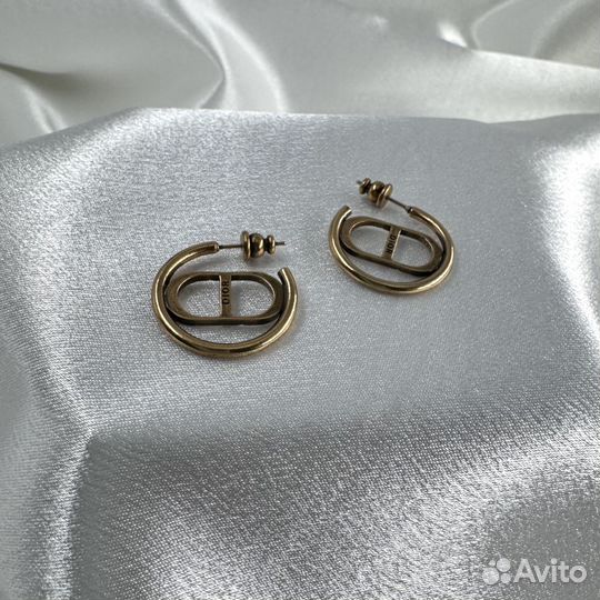 Серьги christian dior