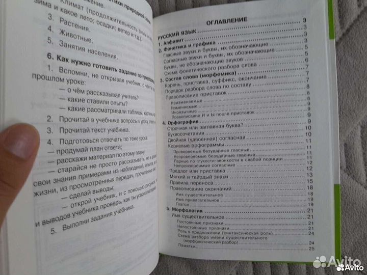 Справочник Шклярова Т. В. для начальных классов