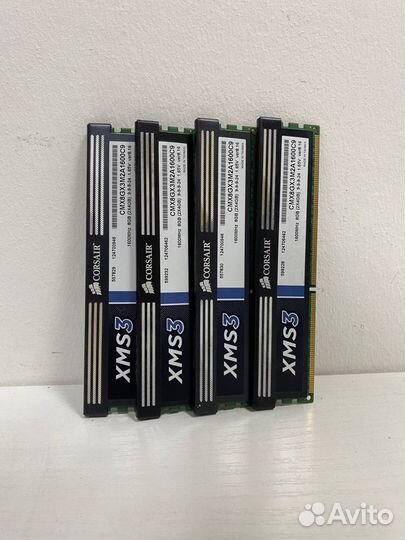 Оперативная память ddr3 4х4gb 1600