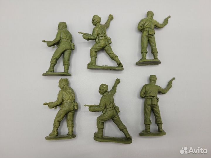 Солдатики солдаты набор 16 шт Пехота резина