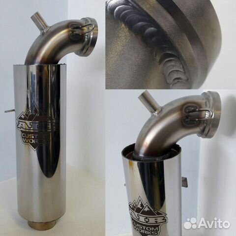 Brp Arctic cat Polaris глушителя прямотоки банки