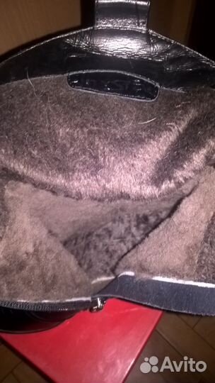 Сапоги нат. кожа, нат. мех