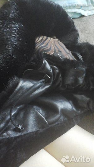 Натуральный полушубок