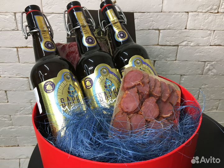 Коробка подарочная с деликатесами