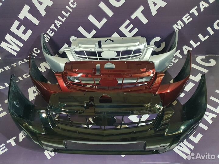 Бампер Приора Ваз 21704 Priora - серебристый