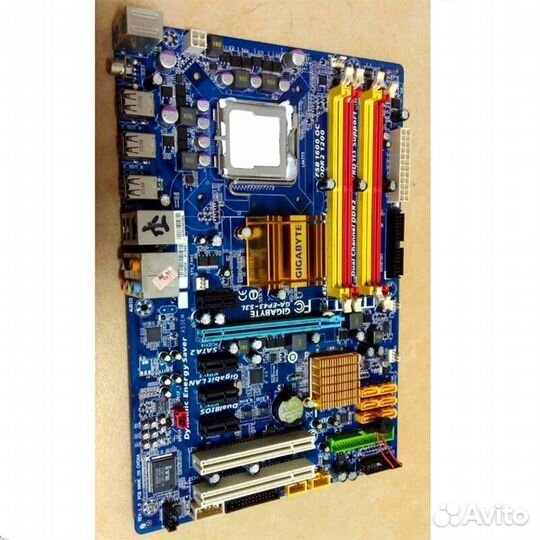 Материнская плата сокет 775 (GA-EP43-S3L ) + ядро