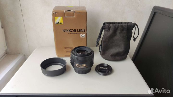 Nikon AF-S 35mm f/1.8G в коробке как новый