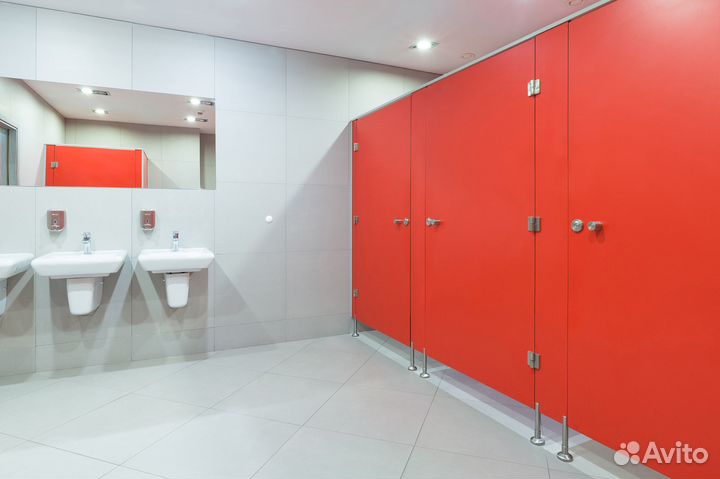 Душевые, туалетные, писсуарные перегородки