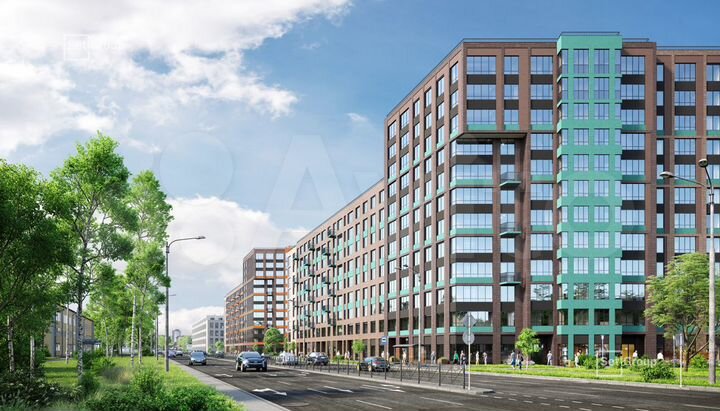 Квартира-студия, 24,6 м², 9/12 эт.