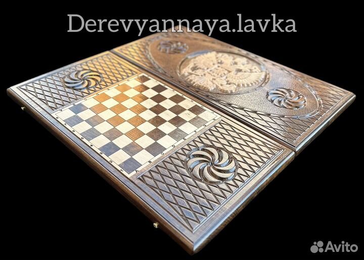 Нарды резные 