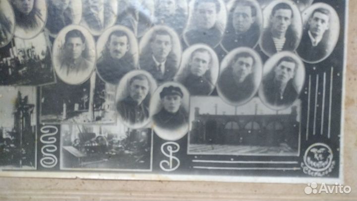 Фото 1928 год, железнодорожное депо