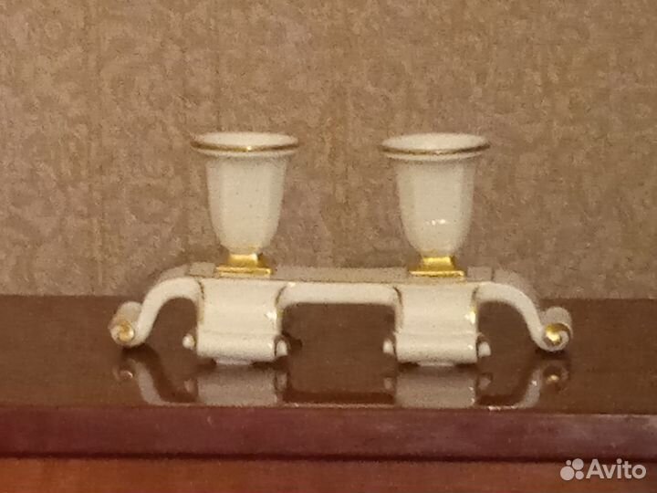 Фарфоровый подсвечник винтаж