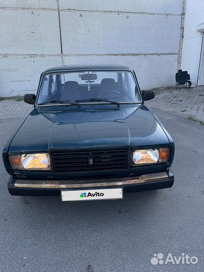 ВАЗ 2107 1.6 МТ, 2008, 49 585 км