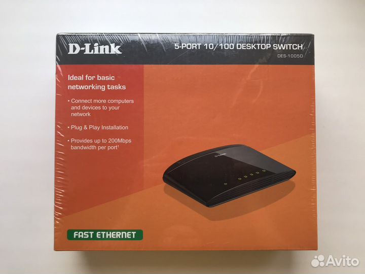 Коммутатор D-Link DES-1005D (новый)