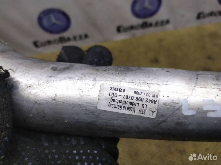 Патрубок интеркулера Mercedes X164