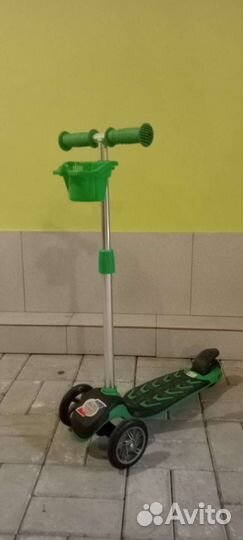 Самокат детский трехколесный