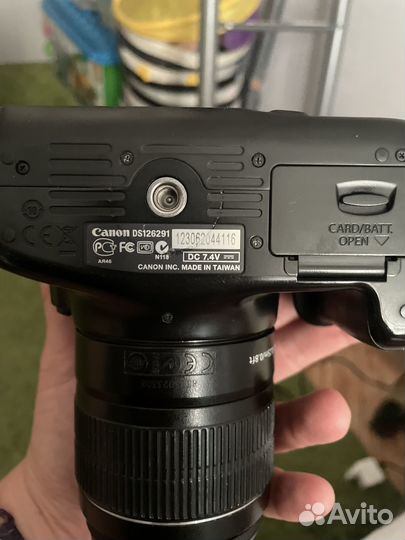 Зеркальный фотоаппарат canon eos 1100d