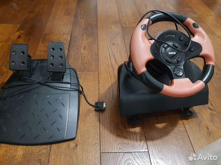 Джойстик руль с эффектом вибрации GW-10VR