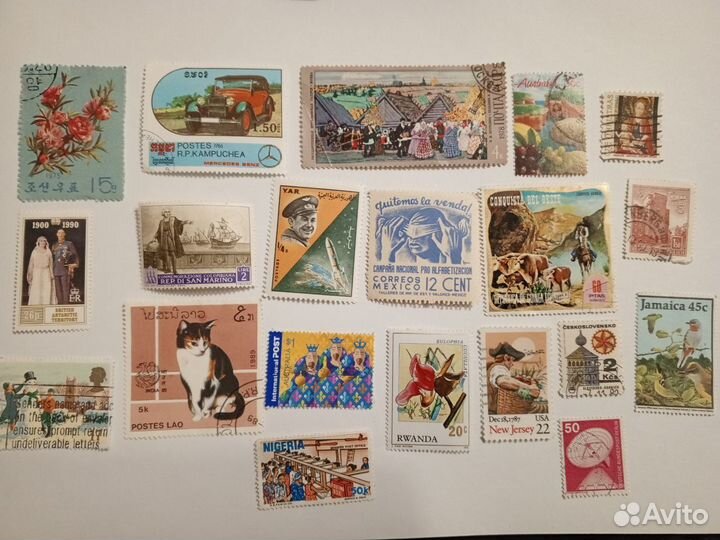 Набор марок 187 шт