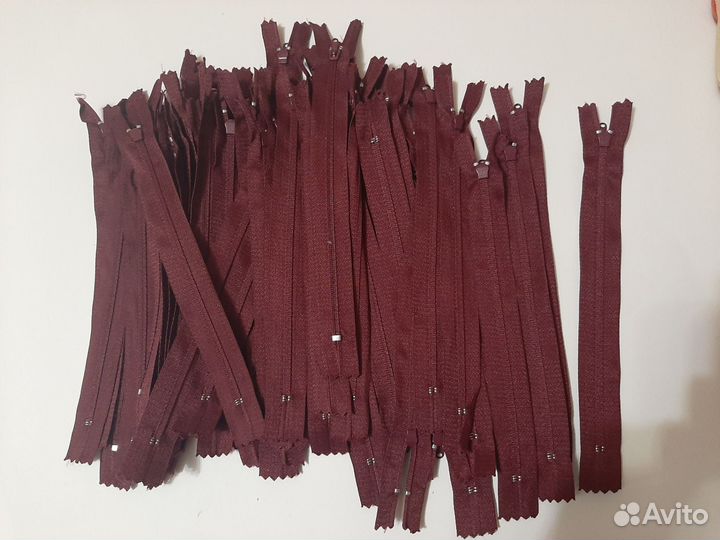 Молнии потайные 20см цена за 50штук