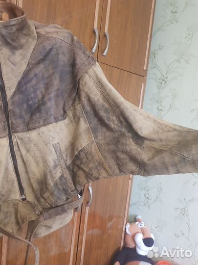 Куртка косуха кожаная