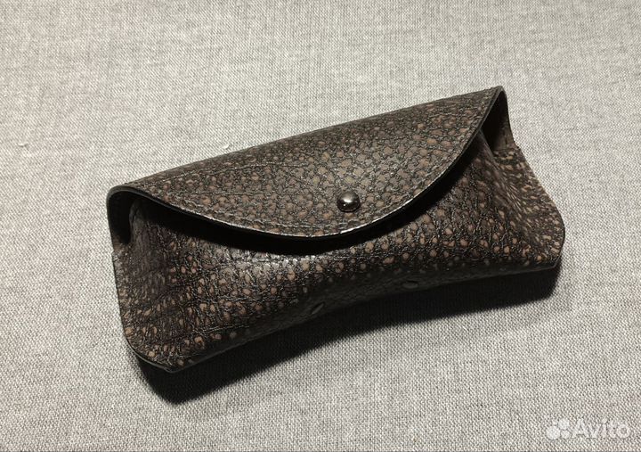 Футляр для очков, кожаный