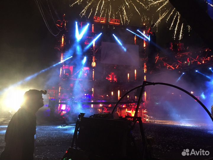 Звуковое и световое оборудование