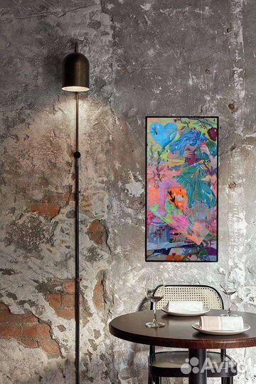 Картина акрилом на холсте