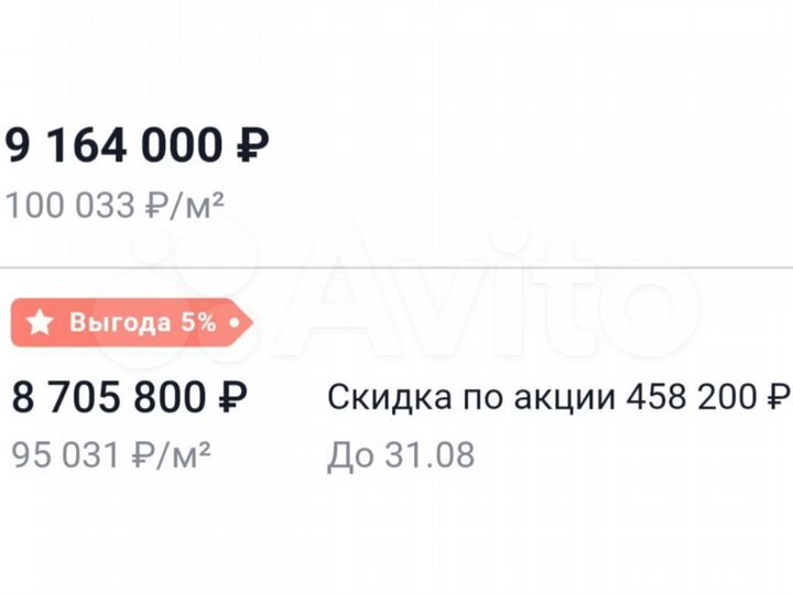 3-к. квартира, 91,6 м², 2/12 эт.