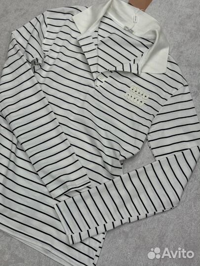 Лонгслив miu miu